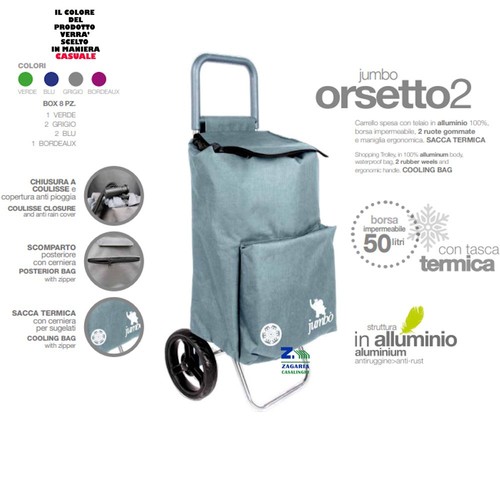 Carrello spesa orsetto - orsetto, 2