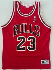 Michael Jordan Champion Chicago Bulls 97-98 NBA jersey red NBA L 74x54cm Curry
