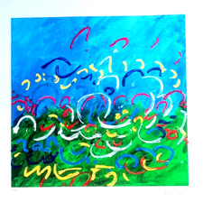 MARIO SCHIFANO-  SERIGRAFIA