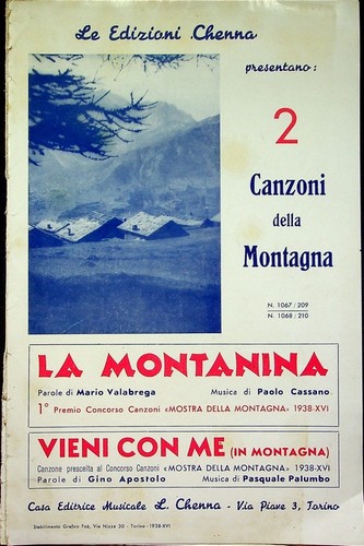 Canzoni della montagna la - 2, montagna: