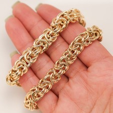 Bracciale Catena Byzantine 14K