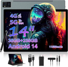 14 Pollici Android 14 Tablet