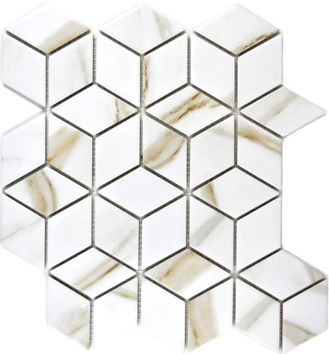 Piastrelle mosaico diamante - piastrelle,