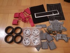 Lotto ricambi (POSSIBILI VENDERLI SEPARATAMENTE) per PORSCHE 993 POCHER 1/8