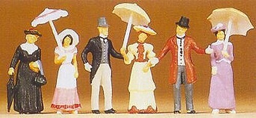 Preiser 1900s passers - 1900s, passers-by