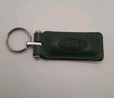 Portachiavi "LAND ROVER" Pelle e Acciaio 