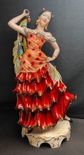 Giovanni Girardi - Grande Ceramica Ballerina Spagnola Epigono Lenci Anni '40/'50