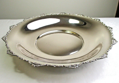 Fruttiera con piedini - , argento