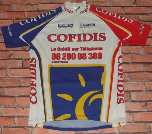 Cofidis decathlon maglia shirt - decathlon,