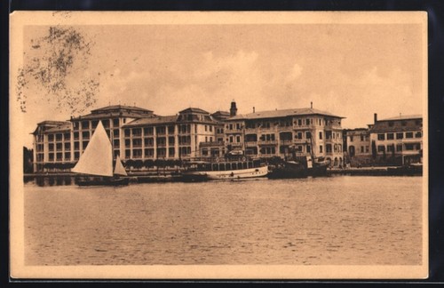 Cartolina brioni hotel - cartolina,