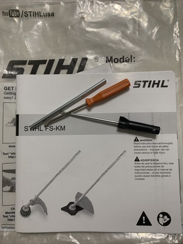 Stihl manuale uso e - fs-km, d’uso