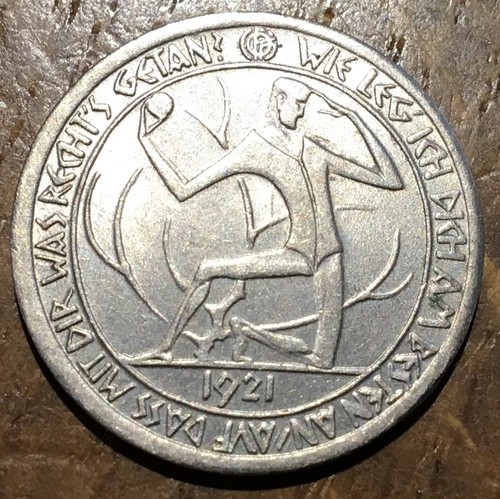 Piece pfennig notgeld stadt - piece,