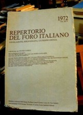 REPERTORIO DEL FORO ITALIANO
