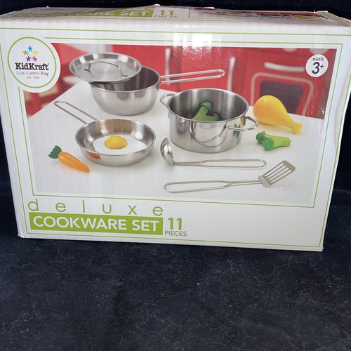 Kidkraft deluxe cookware set - kidkraft,