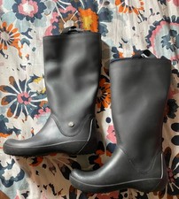 stivali neri crocs nuovi