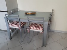 tavolo allungabile con sedie