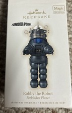 Hallmark Keepsake Pianeta Proibito Robby il Robot Ornamento con effetti QXI1295