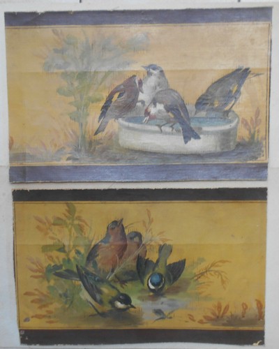 Dipinti olio tela - olio, su