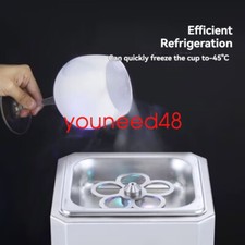 Congelatore in vetro da banco Rapid Chill più popolare macchina per tazze di ghiaccio per bar