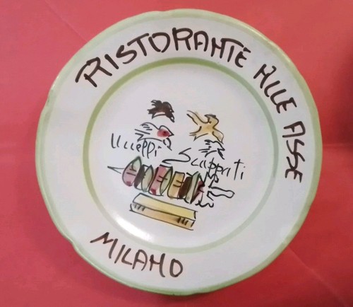 Piatto buon ricordo ristorante