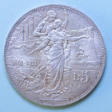 VITTORIO EMANUELE III 5 LIRE