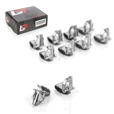 10X Clip Di Fissaggio Per Rivestimento Porta VW Maggiolino Karman Ghia T1 T2