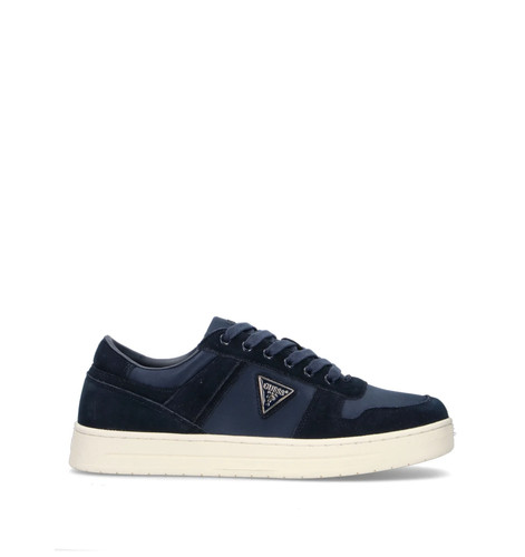 Guess sneakers uomo blu pelle - guess,