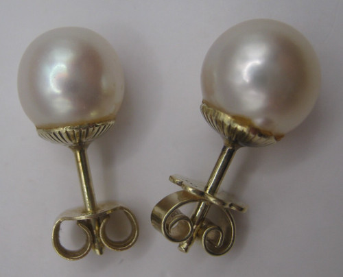 Orecchini perno oro - a,