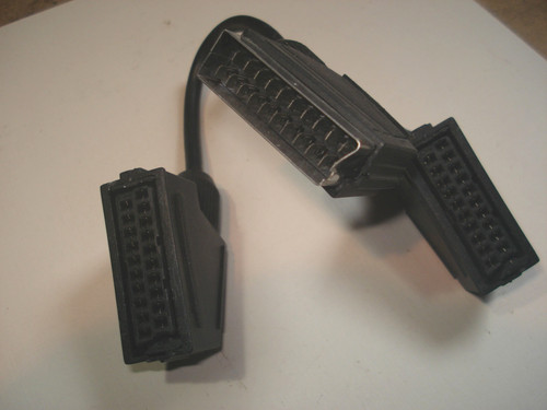 Cavo scart maschio uscita - maschio,