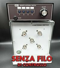 WIRELESS SENZA FILO COMMUTATORE DI ANTENNA SWITCH 4 VIE (HAM RADIO RADIOAMATORE)