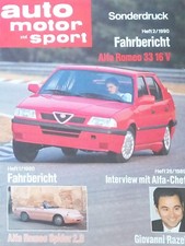 AMS stampa speciale Alfa Romeo