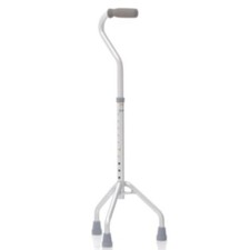 Bastone Tripode con Manico Aperto Regolabile per anziani e disabili in alluminio