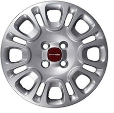 SET 4 COPRICERCHI COPPE BORCHIE FIAT PANDA DAL 2012 14" 12.14