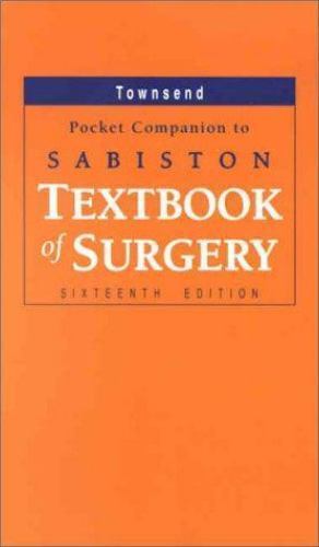 Pocket companion sabiston - pocket, to