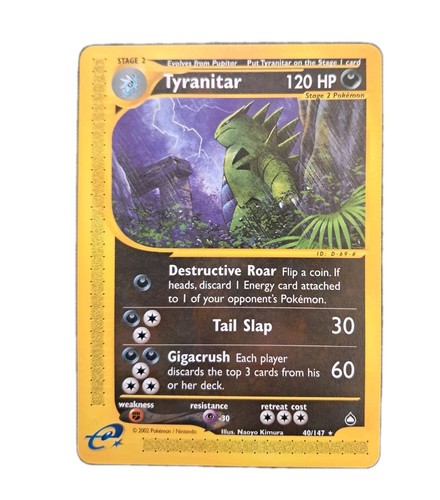Pokemon card carte tcg - carte, 2002