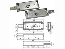 SERRATURA DOPPIA MAPPA PER