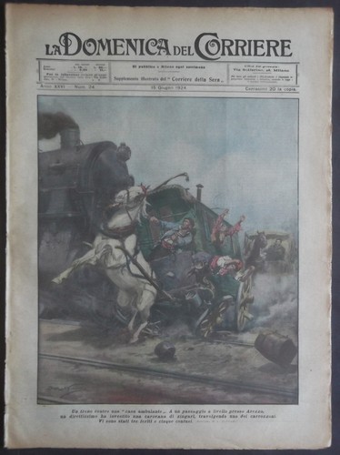 Domenica del corriere 1924 - domenica,