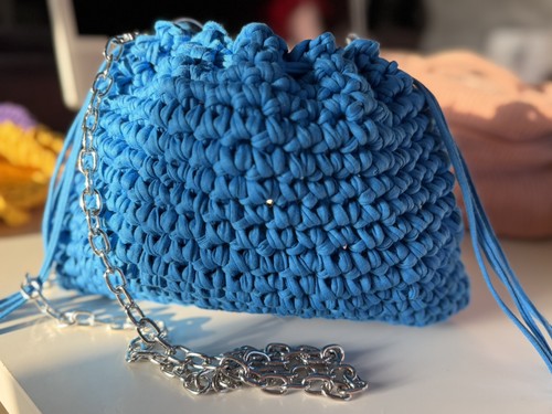 Pouch bag uncinetto - pouch,