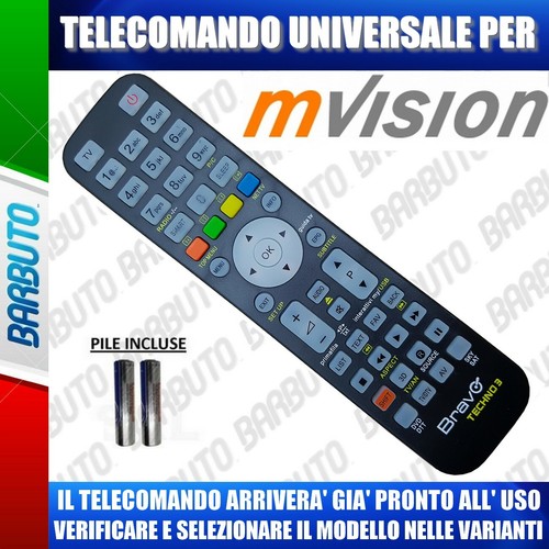 Telecomando universale mvision - telecomando,