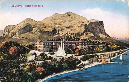 Cartolina hotel villa igea - villa,