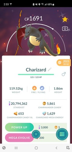 Pokemon shiny charizard - shiny,