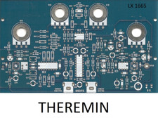 c.s. LX1665 nuova ELETTRONICA Theremin strumento musicale elettronico LX 1665 nE
