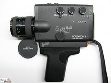 Agfa S-8 fotocamera pellicola Movexoom 6 obiettivo zoom Variostar 1,8/7-42 mm lens Super-8