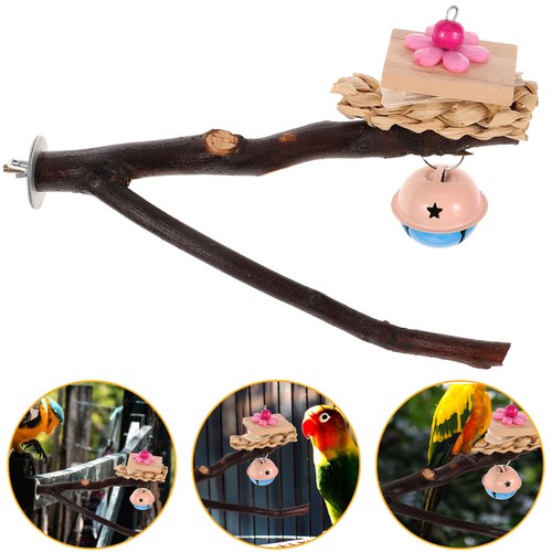 Trespolo pappagalli legno - in,