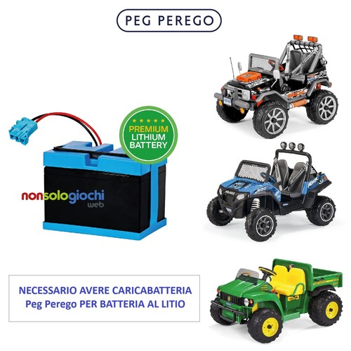 Peg perego batteria 12v - peg,
