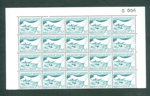 Groenlandia 1971 blocco 20 - blocco,