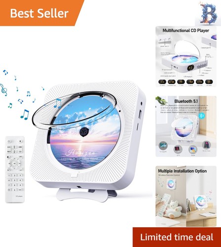 Lettore portatile bluetooth - cd,