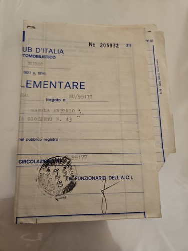 Vintage foglio - ,