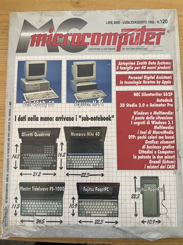 Microcomputer n120 1992 - microcomputer,