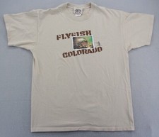 T-shirt Coastal Classics grande Flyfish Colorado Co grafica pesca a mosca uomo